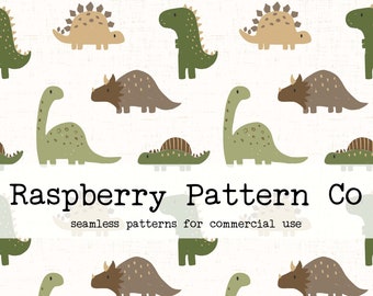 Patrón sin costuras neutro bohemio de dinosaurios para niños para uso comercial, patrón de repetición sin costuras, archivo sin costuras de dinosaurios, patrón sin costuras para niños