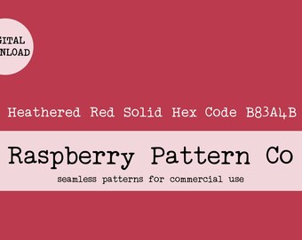 Heather Red Solid nahtlose Datei für kommerzielle Nutzung, Red Solid nahtlose Muster, Hex-Code B83A4B