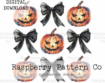 Coqueta de Halloween PNG, Arco de Halloween PNG, Calabazas y arcos png, Calabaza coqueta png, Coqueta Jack O Lantern png, Truco o trato png