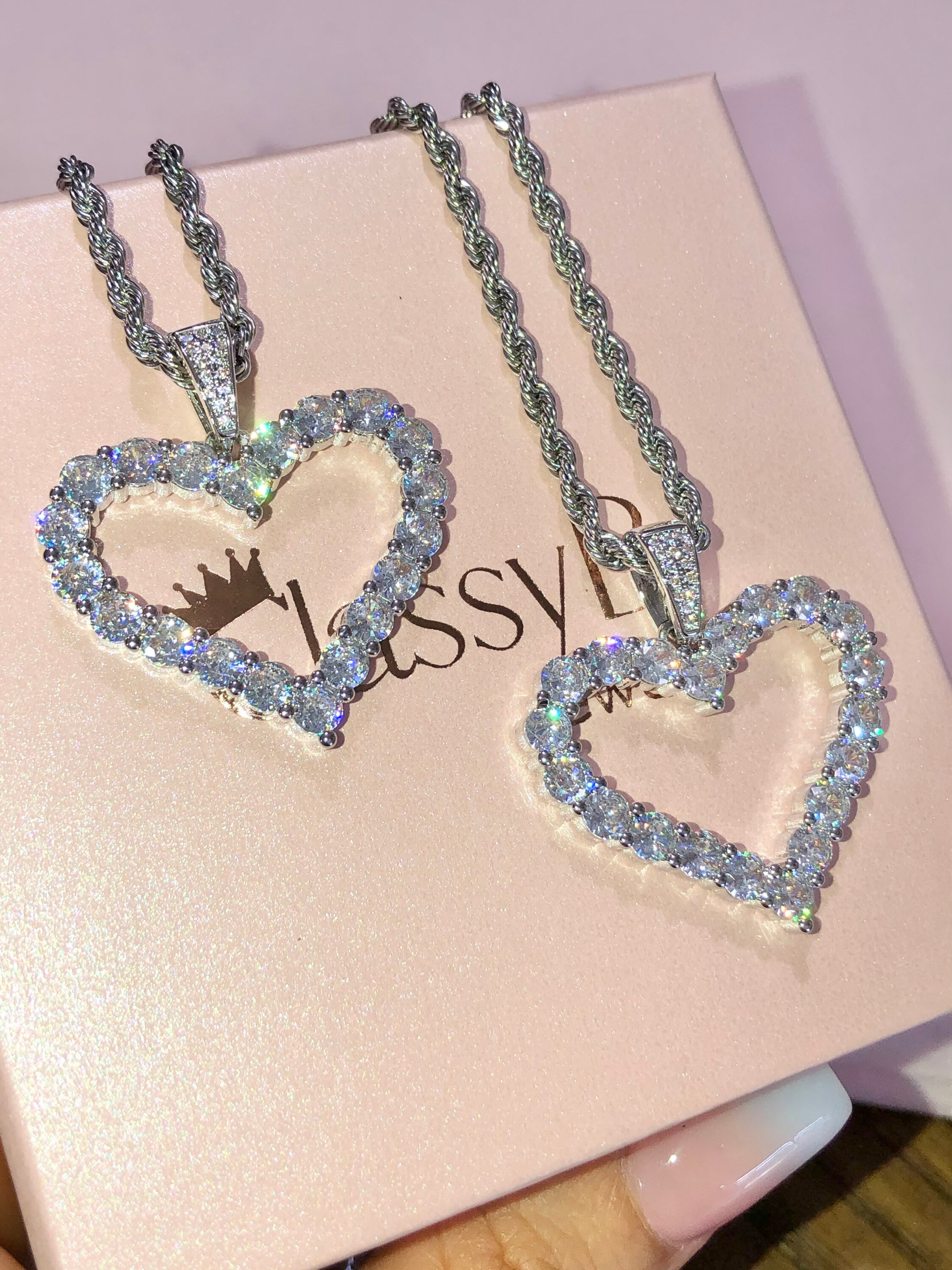 Costco heart deals pendant