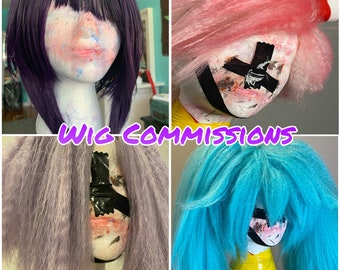 Custom Wig Commissions: OPEN (Read description before purchasing)