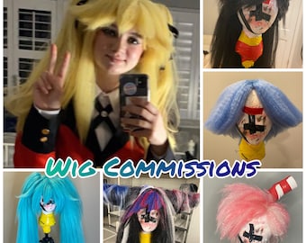 Custom Wig Commissions: OPEN (Read description before purchasing)