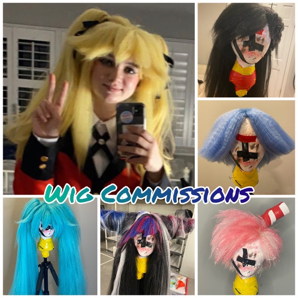 Custom Wig Commissions: OPEN (Read description before purchasing)