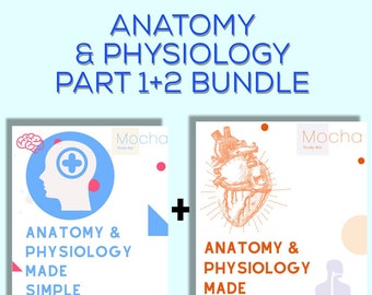 Bundle** Anatomy & Physiology part 1 and 2 bundle