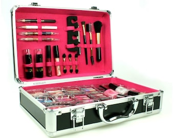 Make-up Kosmetik VANITY CASE BEAUTY Set Geschenk Weihnachten Reisegeschenk boxed