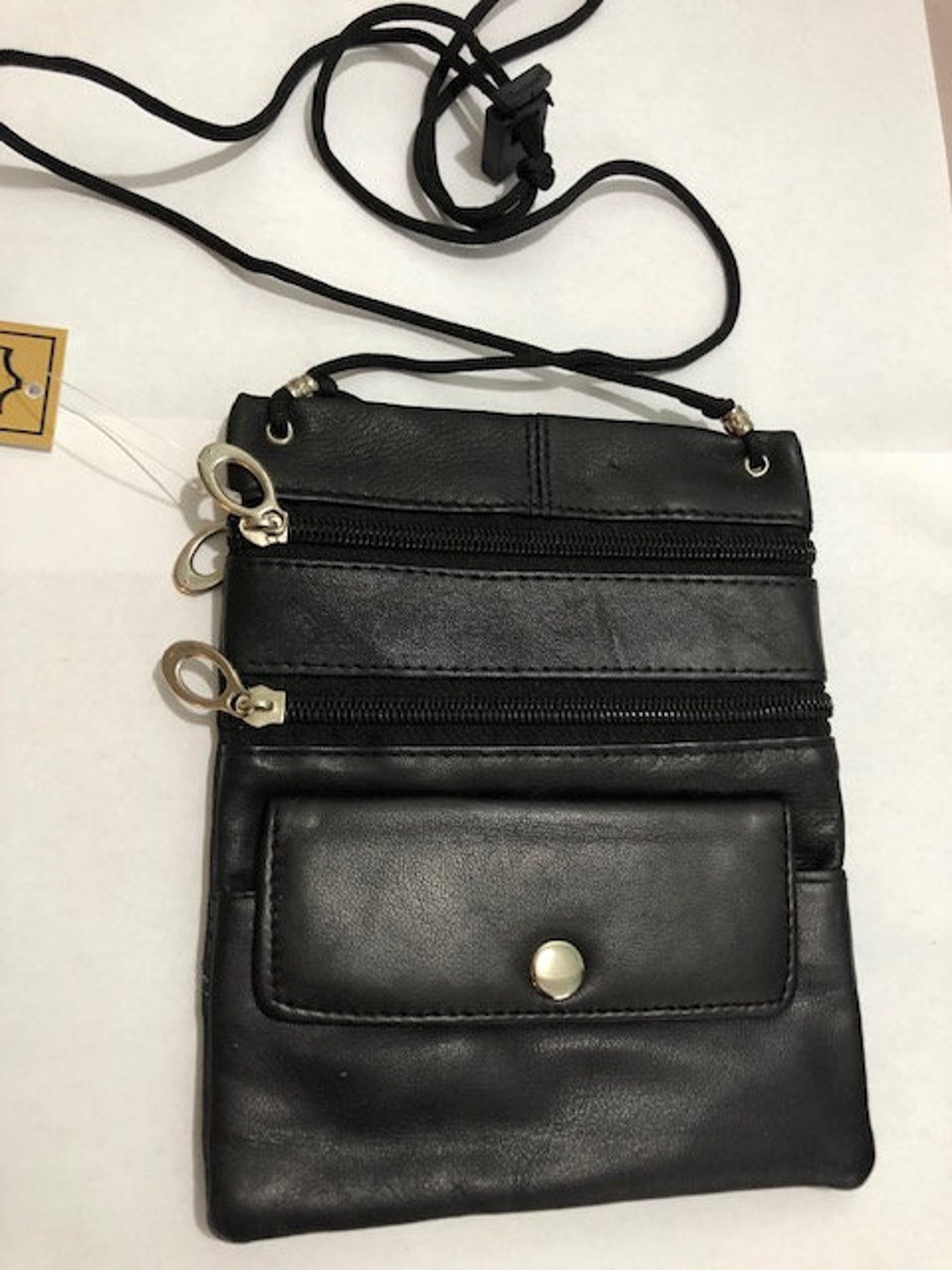 Leather Shoulder Neck Purse Cross Body Tote Travel Satchel Bag Etsy UK