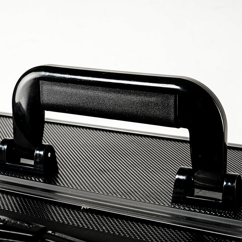 Valise à roulettes Pilot en aluminium rigide à 4 roues, noir image 8