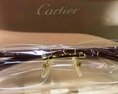 Luxury Inspired Unisex Retro Buff Vintage Clear Rimless Rectangular Wood Frame Optical Glasses Sunglasses-Dark Brown Wood C-Designer Frames