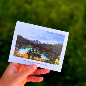 Carte Mount Baker | carte fête des pères | Pour papa | Pour papa | Pour lui | de montagne de Zazzle.be Liste d'envies Vous avez des idées ? Au meilleur papa | pour amoureux de la montagne | Reflet du lac
