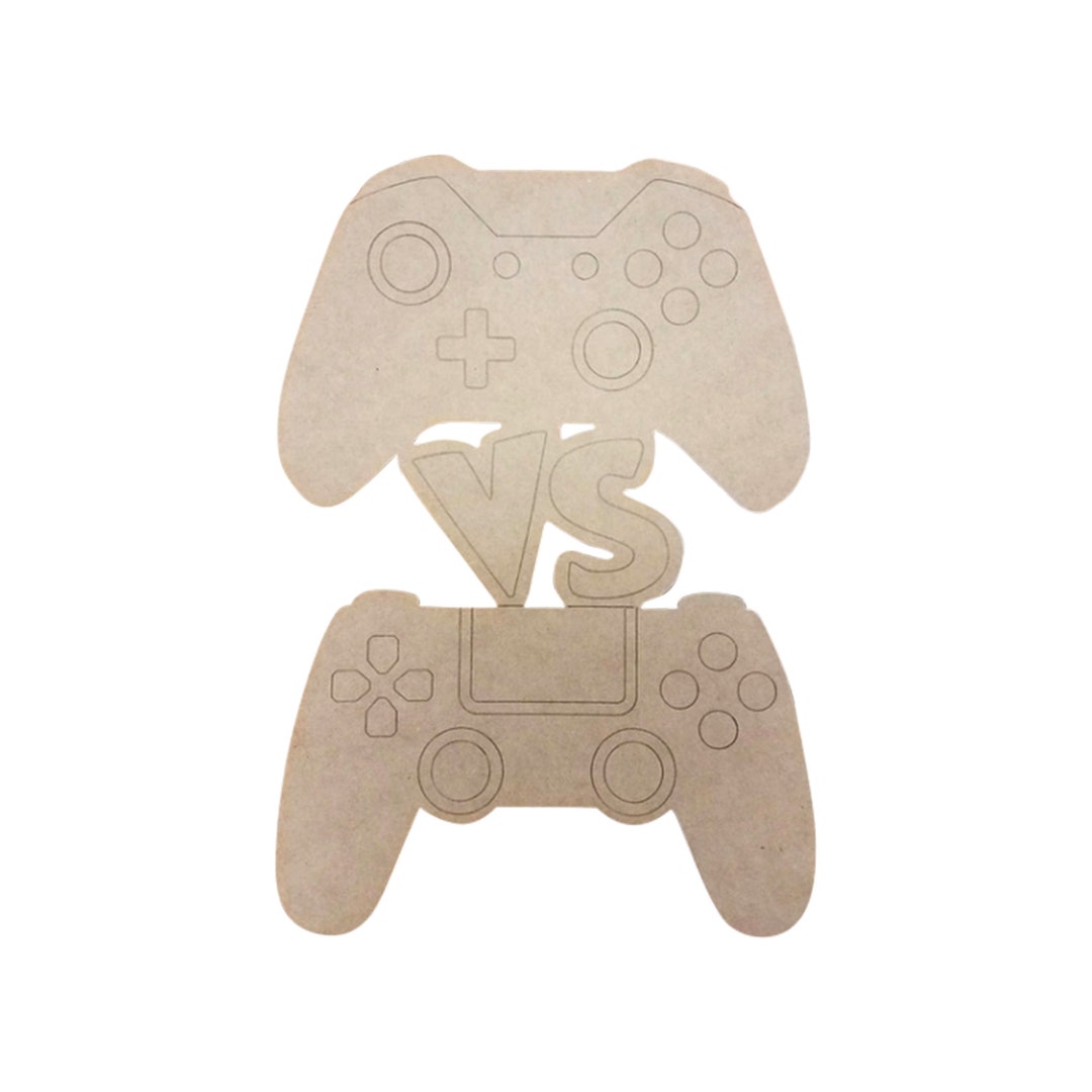 Game Controller Competition Wooden Game Controller Birthday Decorations