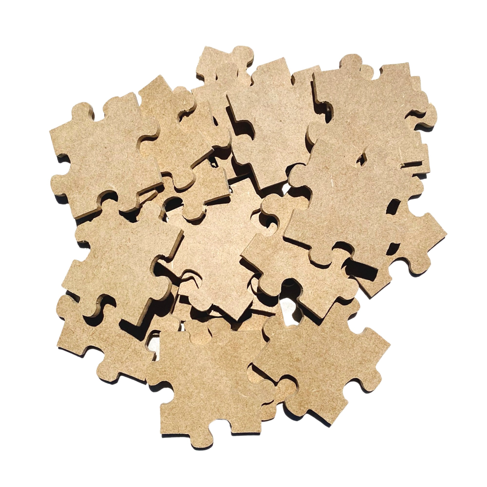 Unfinished Puzzle Wood Puzzle Pieces Bulk Set Puzzle Game Etsy 日本