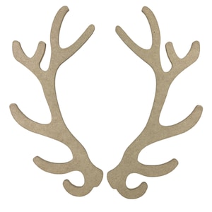 Buy This Reindeer Antler Craft Shape Today Wooden Reindeer Antlers Unfinished Craft Shape Etsy Canada