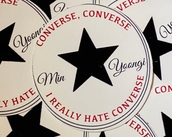 Bts Converse | Etsy