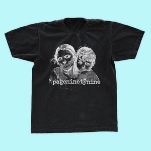 Pageninetynine / Pg. 99 Screen printed 100% cotton T-Shirt Skramz Screamo