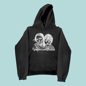 Pageninetynine / Pg. 99 Screen printed Pullover Hoodie Skramz Screamo