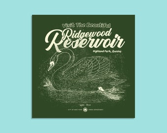 Ridgewood Reservoir Queens, NY 3 inch sticker
