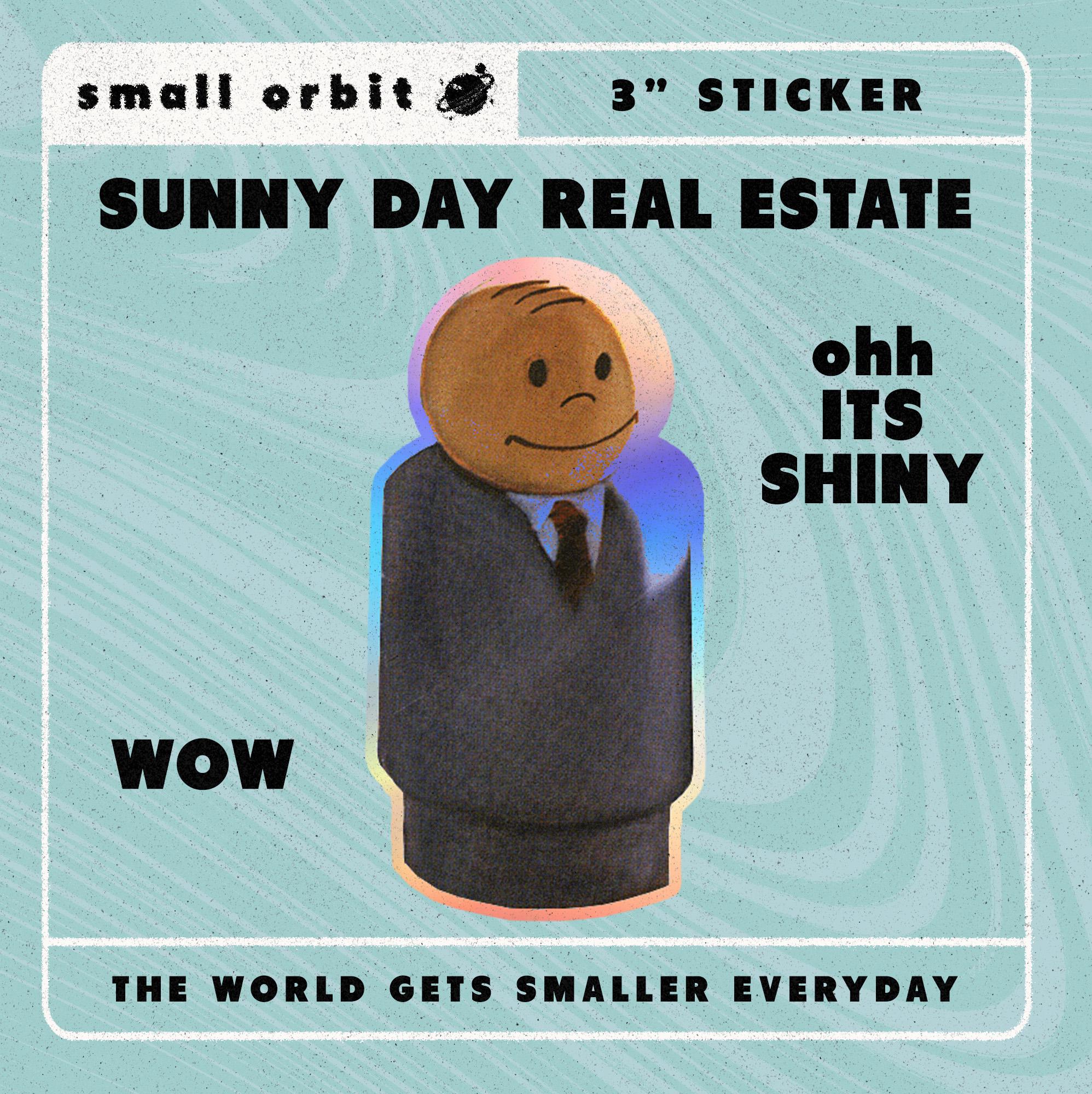 Sunny Day Real Estate Sticker - Etsy