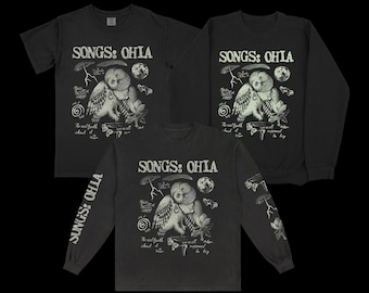 Songs: Ohia T-shirt/ long sleeve / crewneck Farewell Transmission screenprinted comfort colors