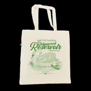 Ridgewood Reservoir Tote Green ink