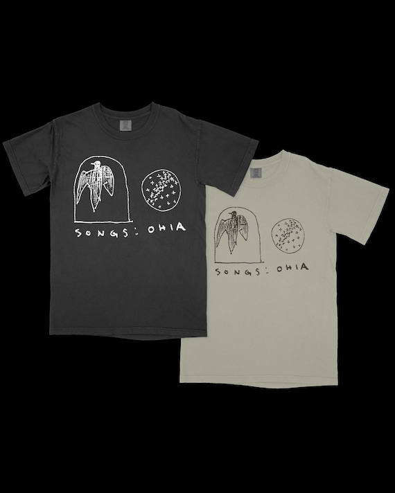 Songs: Ohia T-shirt Screenprinted 100% Cotton Comfort Colors or