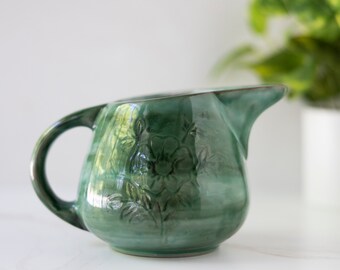 Green Stangl pitcher #3722 1 pt