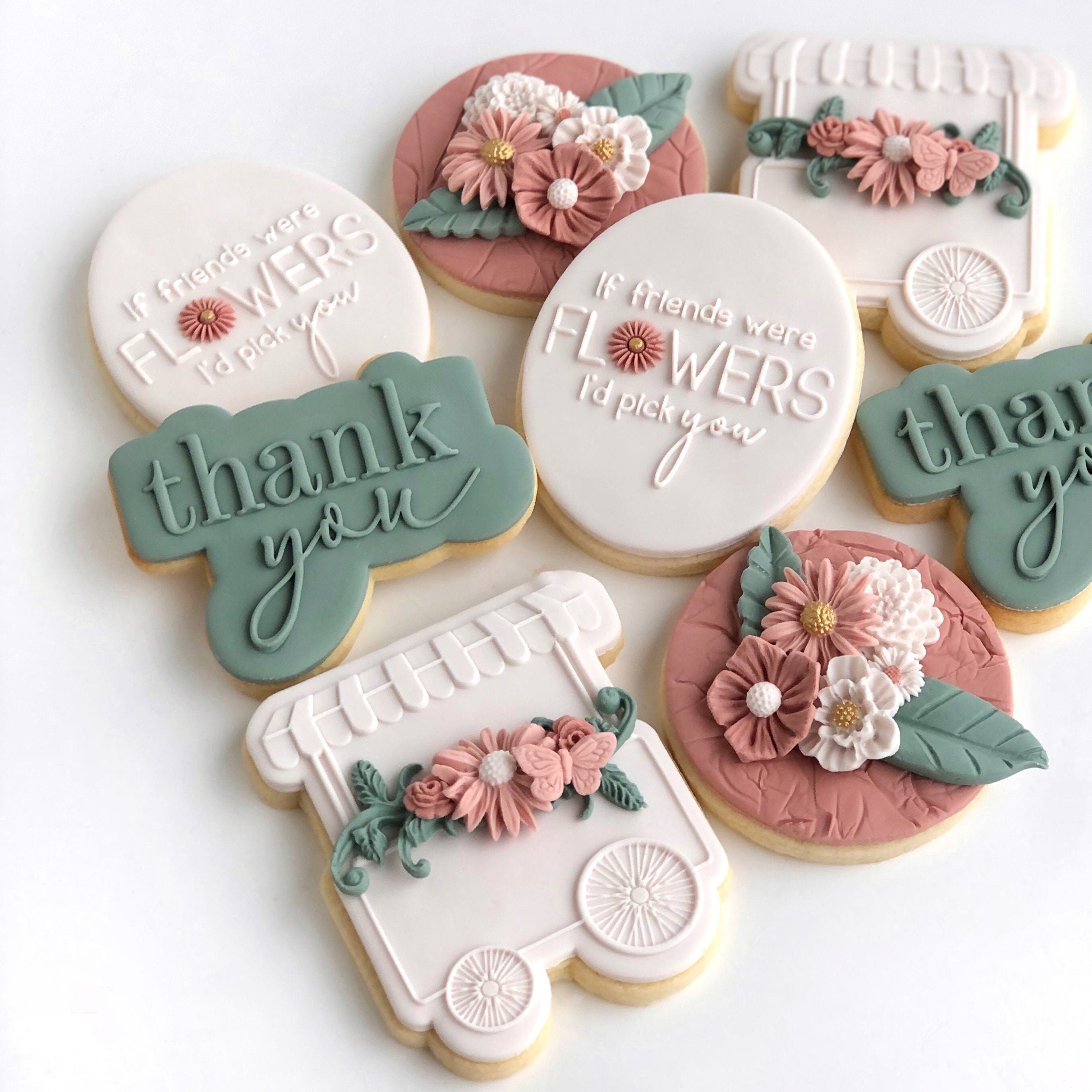 Flowers/Sweets Cart Generic With Matching Cutter