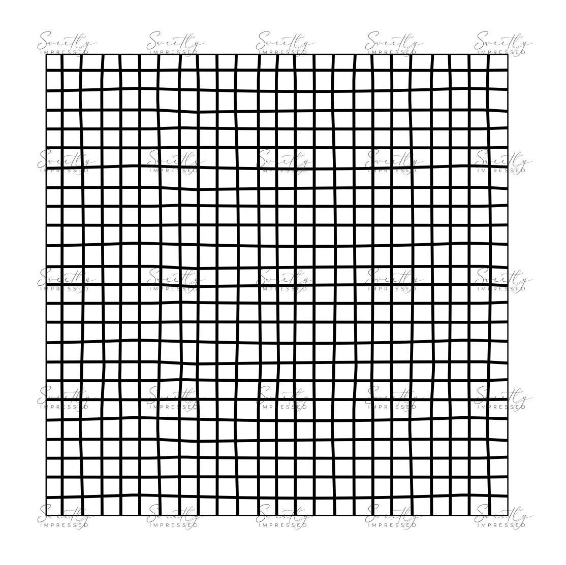 WIDE GRID PATTERN - Etsy
