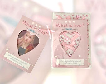 Pink Bows, Gems, Hearts Sticker Sheet | 1pc | Kpop Deco Style Sticker Sheet | Toploader, Binder Deco