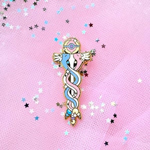 Dragonair Magic Wand Enamel Pin