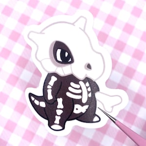 Skeleton Cubone Sticker