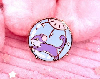 Rattata Hamster Ball Enamel Pin