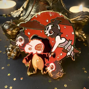 Cubone Reaper enamel pin