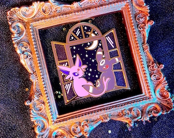 Umbreon Espeon Moon Enamel Pin