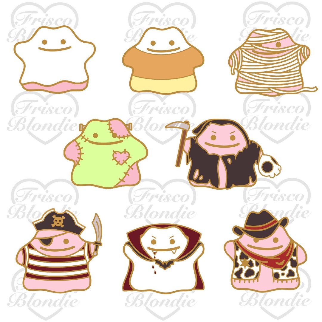 Ditto Pin Pre-order Costume Ditto Enamel Pin - Etsy