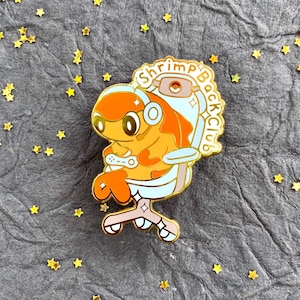 Shrimp Back Club Tatsugiri Enamel Pin