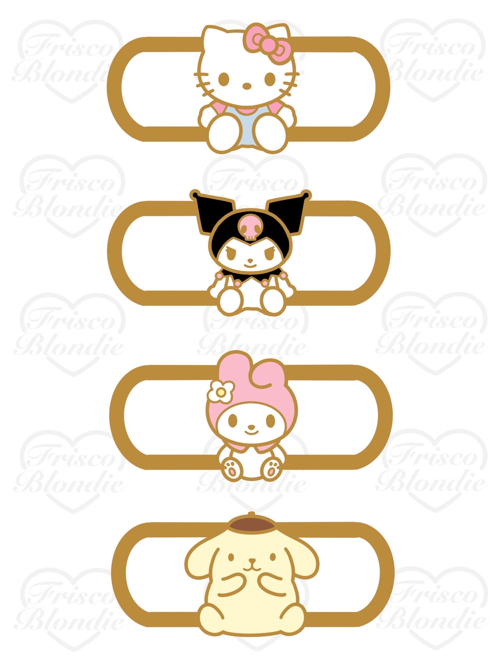 Kitty & Friends Shoelace Charms