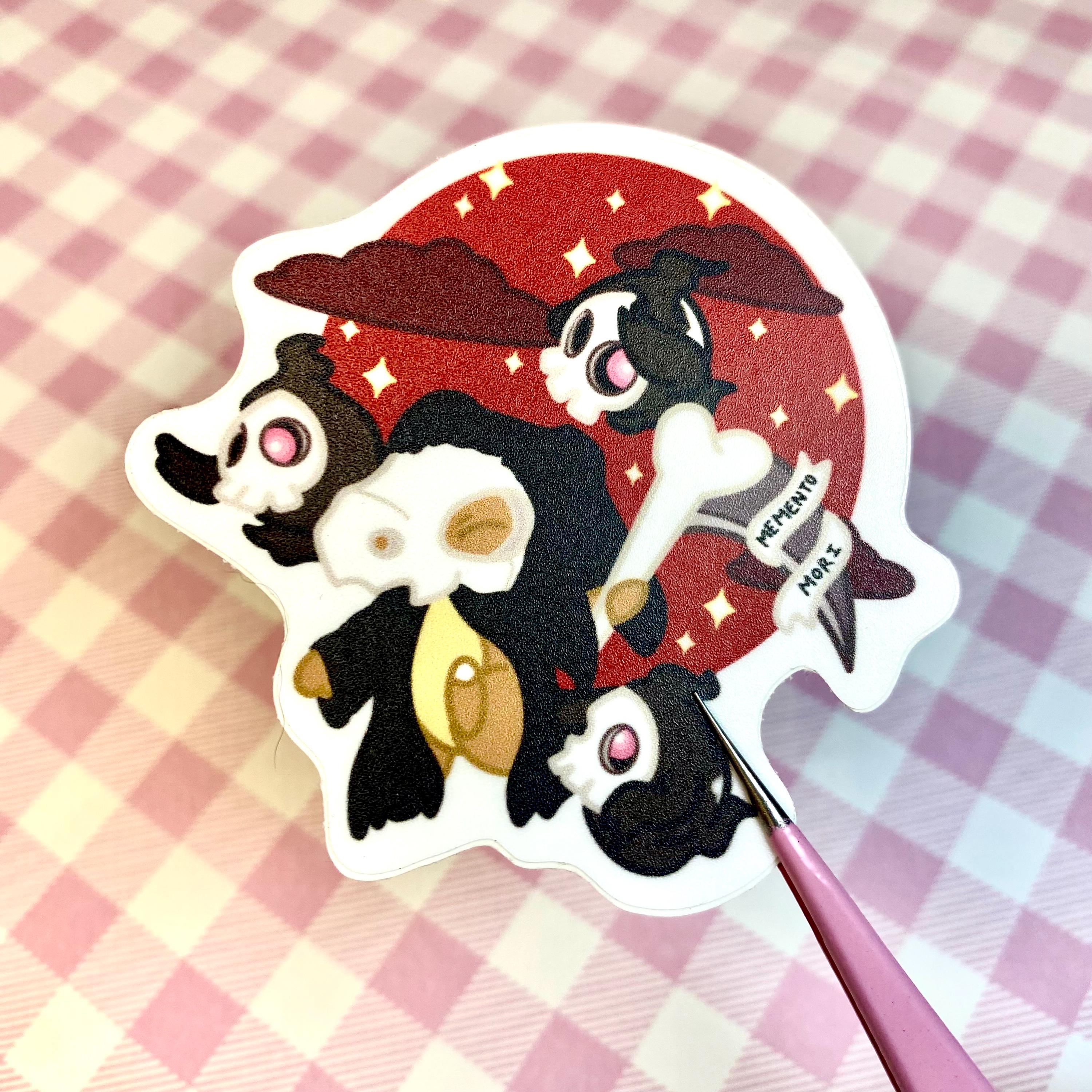 Cubone Reaper Sticker - Etsy