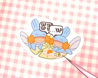 Yapping Mudkips Sticker
