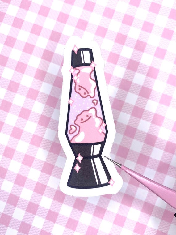 Ditto Lava Lamp Sticker