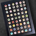 Pokeball filler enamel pins (54 different types)