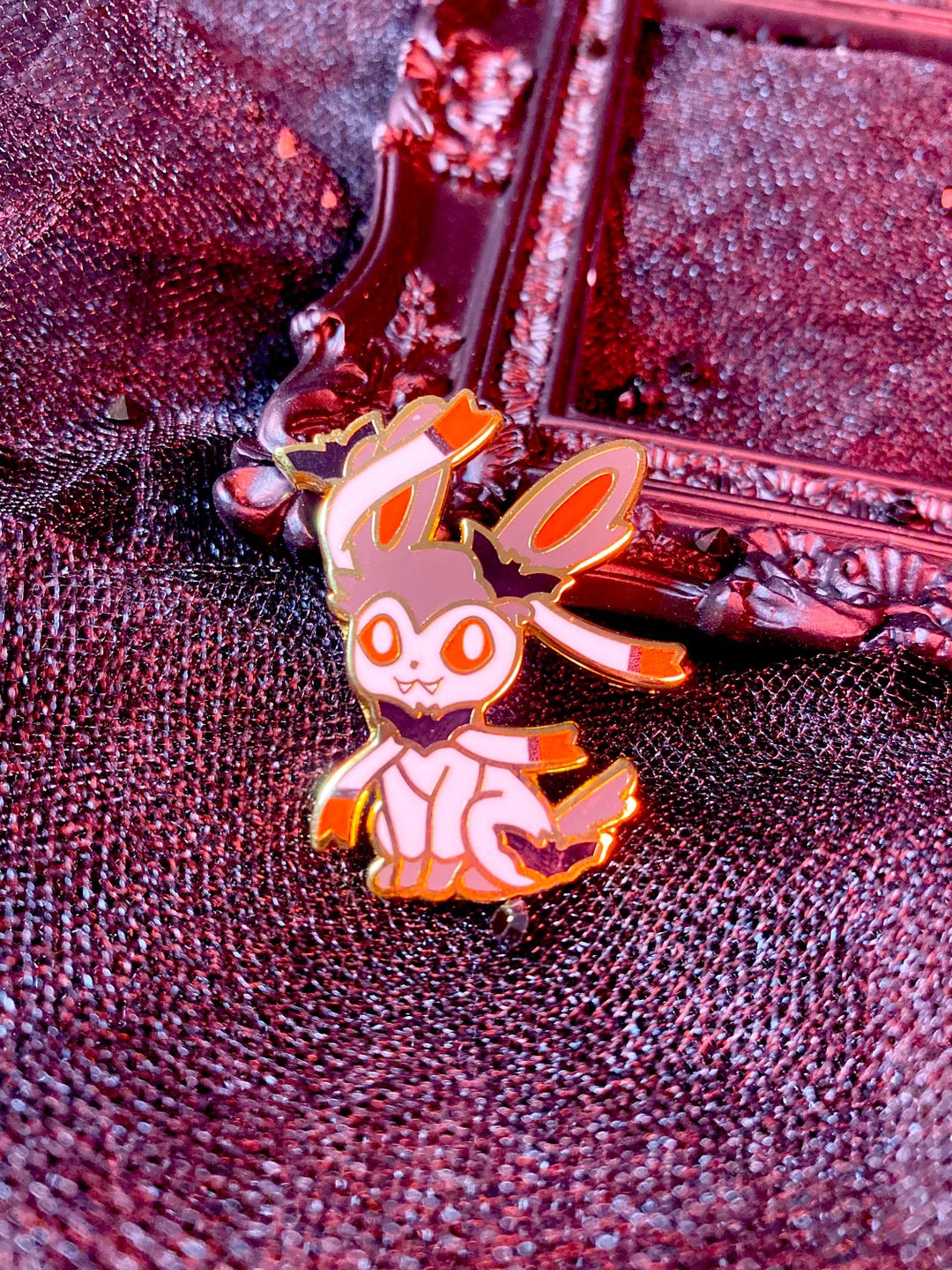 Vampire Sylveon Enamel Pin - Etsy