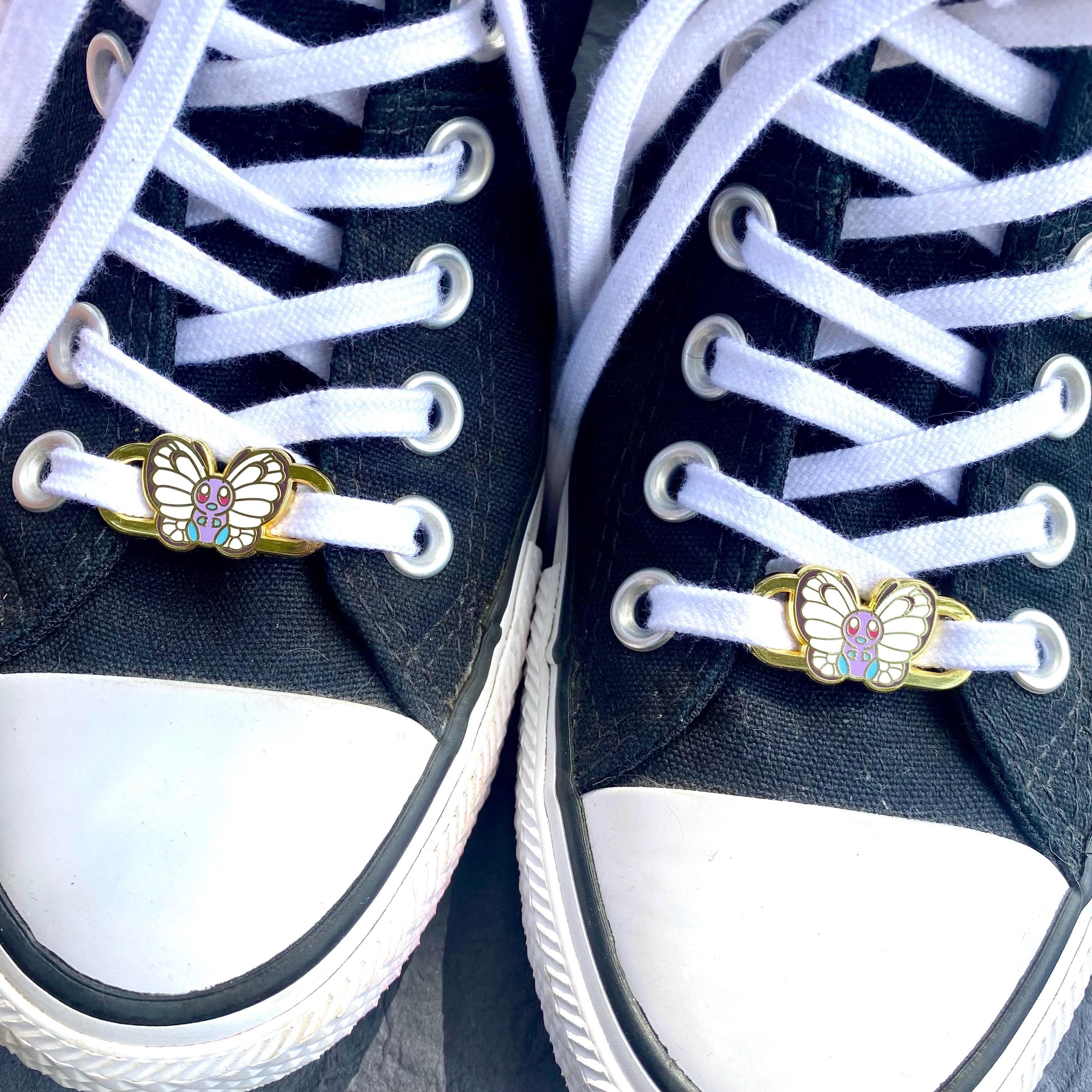 Butterfly Shoelace Charms