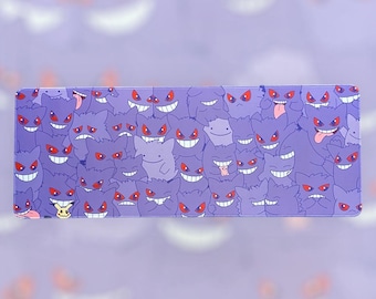 Cute Gengar XL Mousepad Deskmat