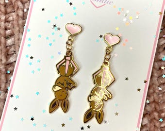XL Eevee Claw Machine Earrings