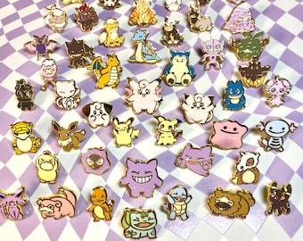 Poke Monster Mini Micro Pins