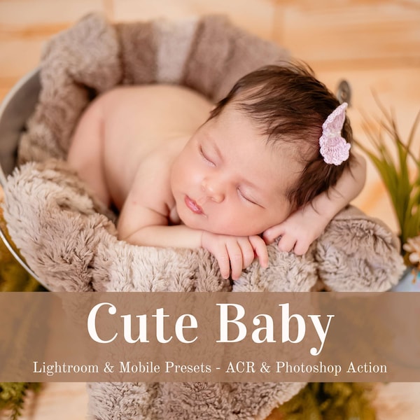 Cute Baby Lightroom Presets Mobile Filters Photoshop Actions Instagram Maternity Mommy Bloggers Warm Bright Children Kids Newborn Toddler