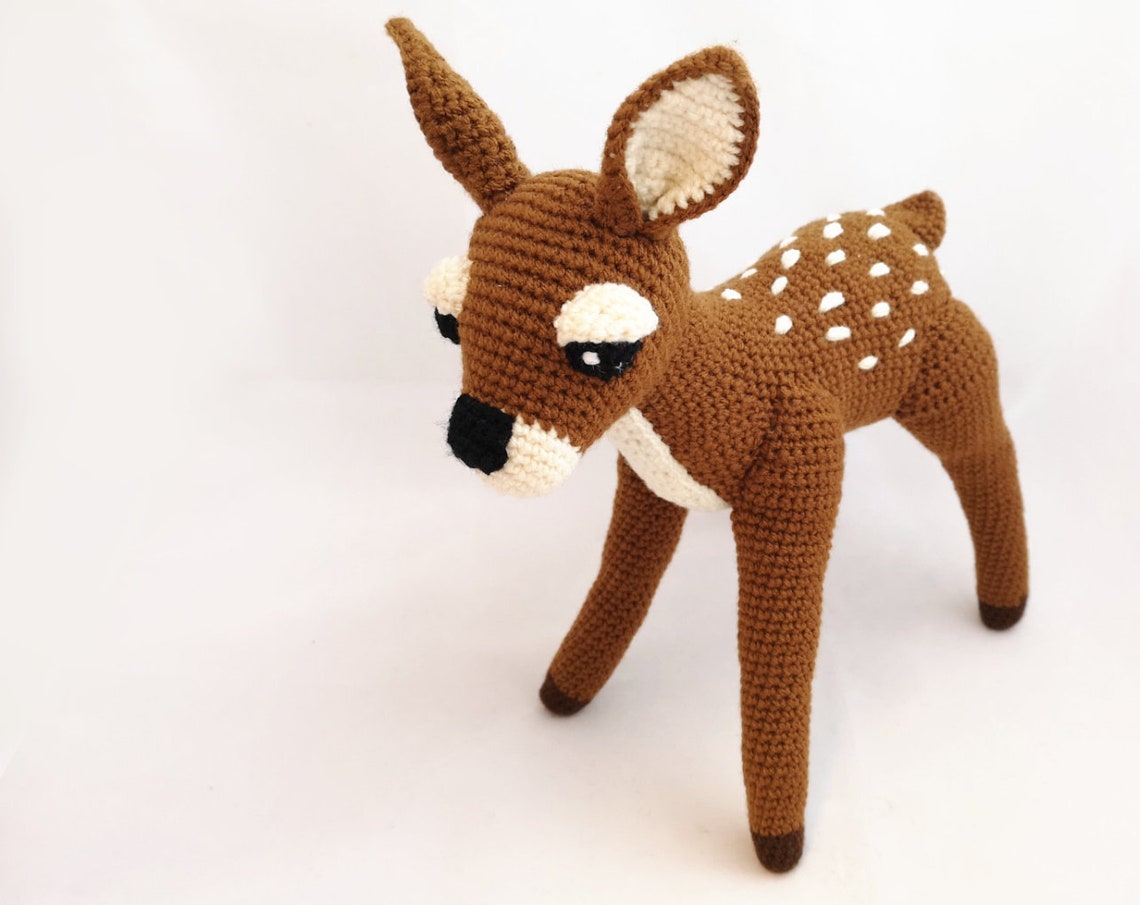 Fawn - Crochet-pattern PDF - Amigurumi Deer Pattern in English and ...