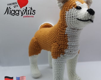 Akita Inu - Crochet pattern