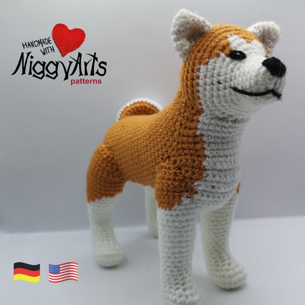 Akita Inu - Crochet pattern