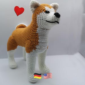 Akita Inu - Crochet pattern